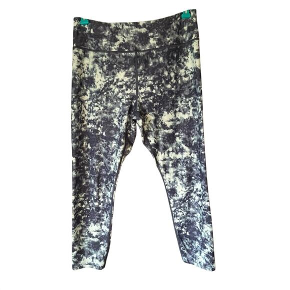 Fila Sport Blue Patterned Leggings Size XL - Picture 1 of 9